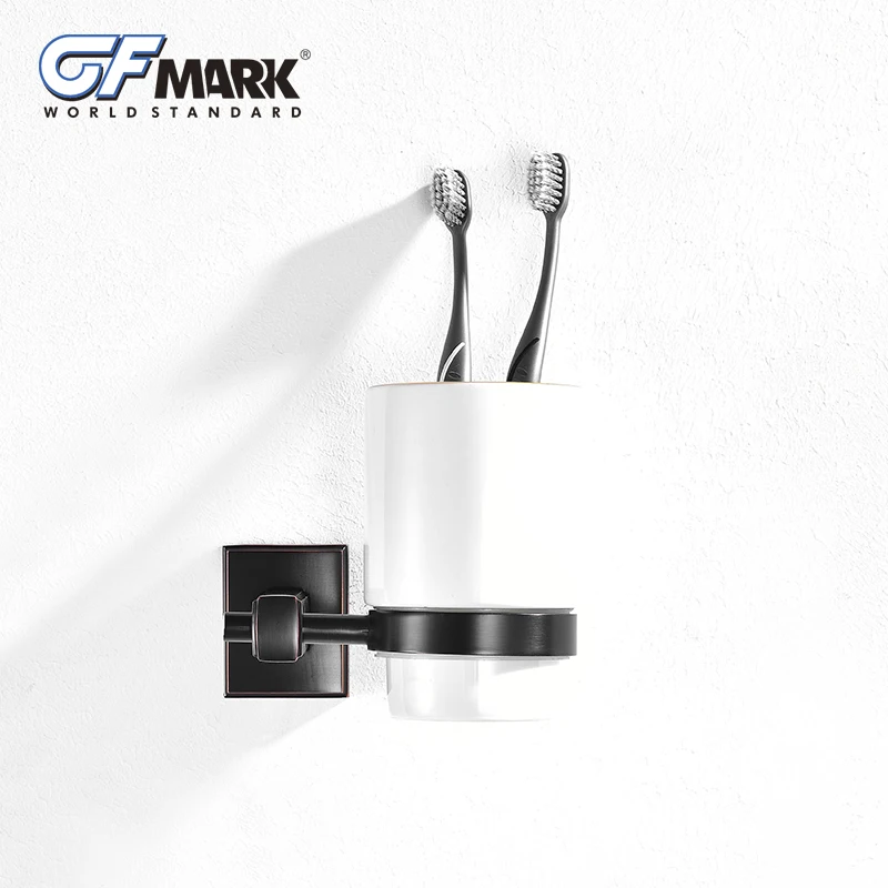 GFmark ORB поверхность держатель чашки для зубной щетки керамическая чашка медная