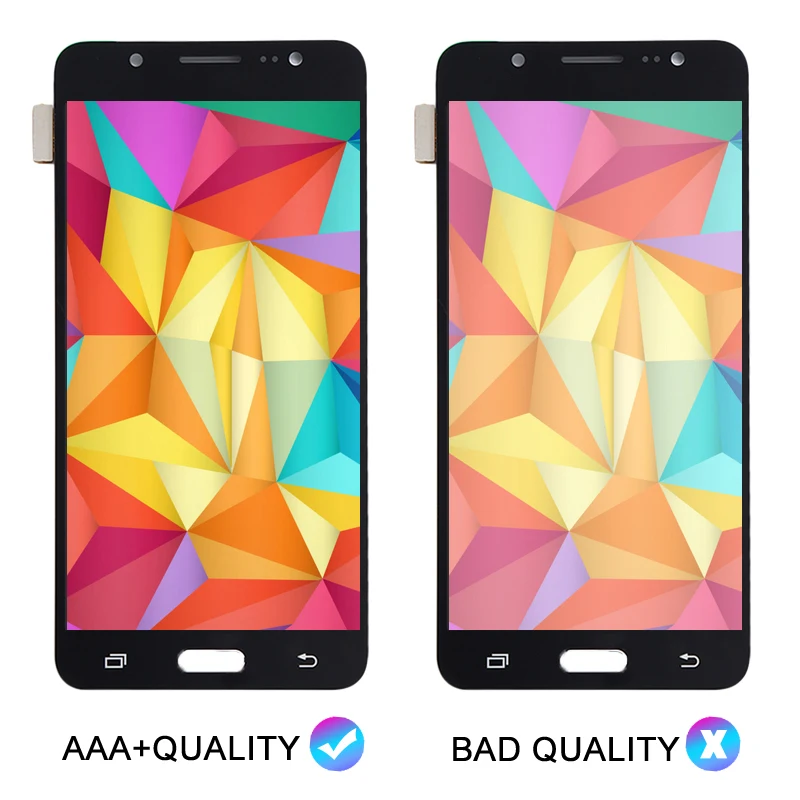 AAA + для samsung Galaxy J5 2016 экран J510 lcd J510F Дисплей сенсорный дигитайзер стеклянная рамка