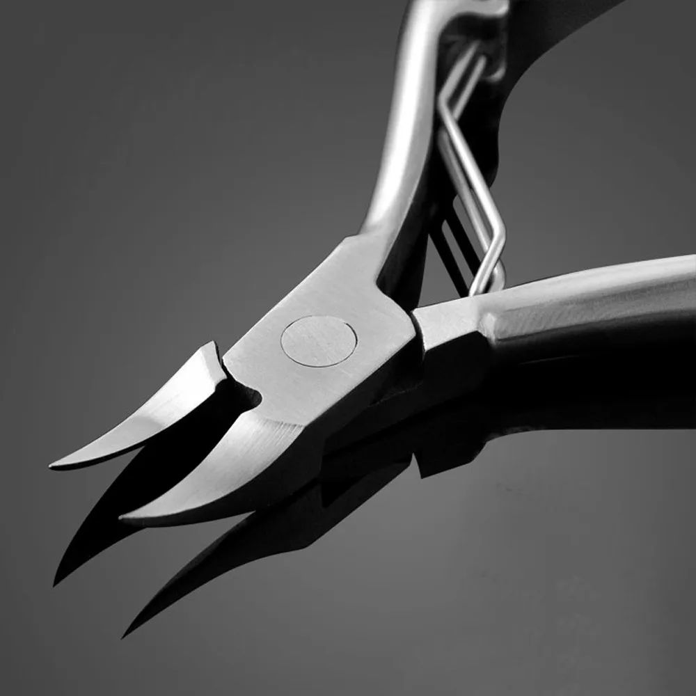 OUTTOP резак Кусачки из нержавеющей стали для дизайна ногтей клипер маникюра