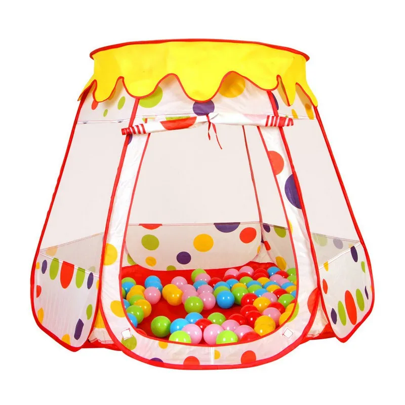 Jisili складной Для детей игровая палатка океан пул играть дома детские развивающие