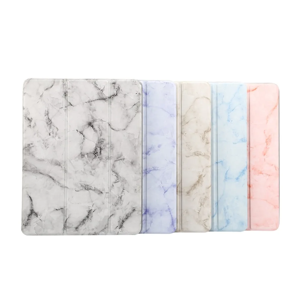 Бренд Dibase для iPad Air Case TPU Кожаная Обложка мраморный узор с ручкой groove стенд Умный