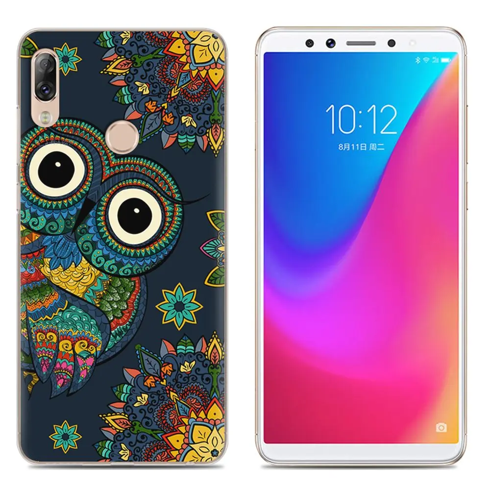 Мягкие чехлы из ТПУ для Fundas lenovo K5 Pro Чехлы 6 0 дюймов окрашенный силиконовый чехол