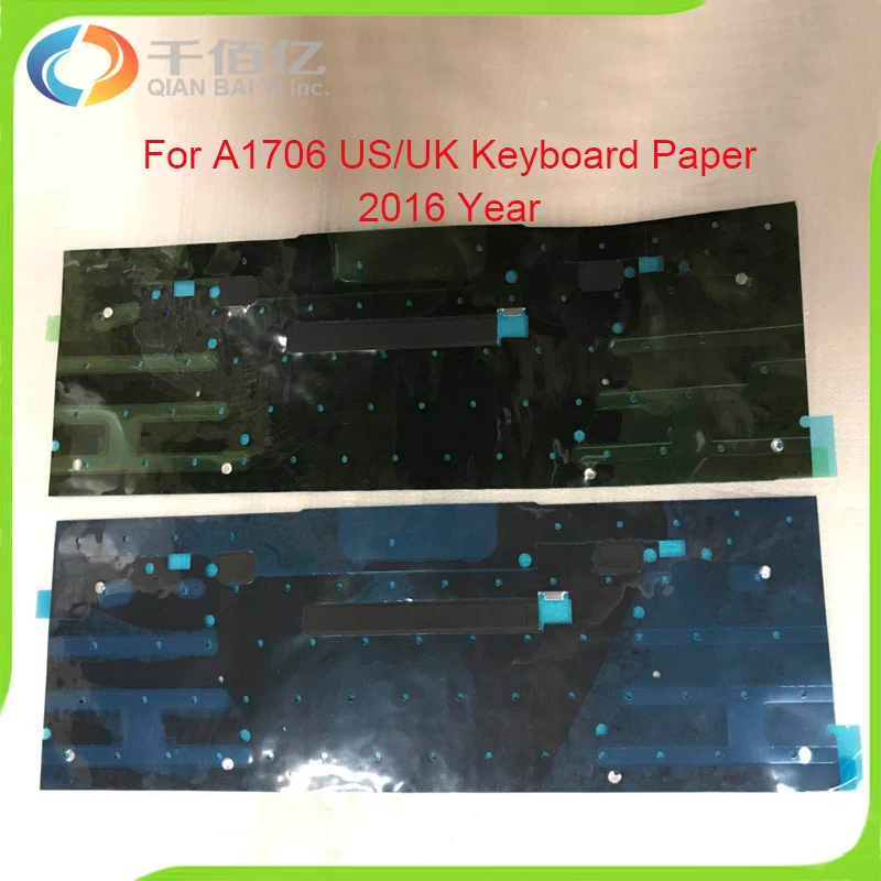 Новый черный чехол из фольги с подсветкой A1706 клавиатура подсветка для Macbook Pro 13