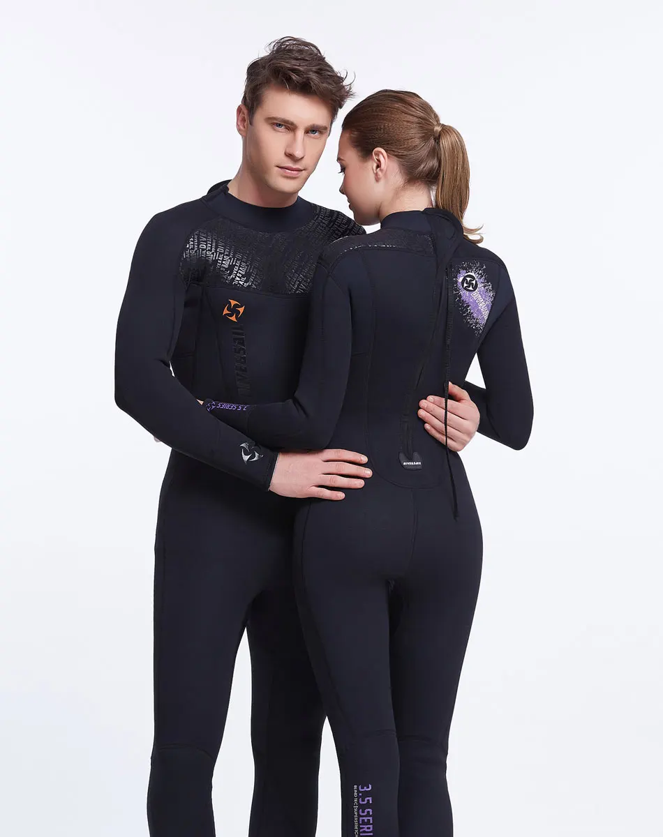 Женский неопреновый гидрокостюм с длинным рукавом 2017 дюйма 3 мм|surf snorkel|women wetsuitswet