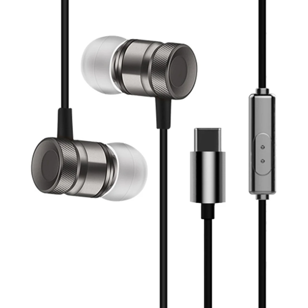 Стереонаушники для Usb Leeco наушники типа c с микрофоном C смартфонов Xiaomi Huawei