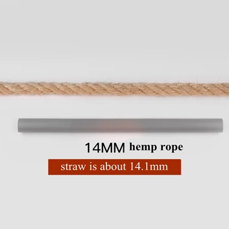 14mm 20m Натуральный джут, не окрашенный, сделай сам, пеньковая веревка, висячая бирка, упаковка для бутылок, шнуры, нить, декоративная веревка, 2 мм, 8 мм, 10 мм-14 мм - Color: 14mm 20m