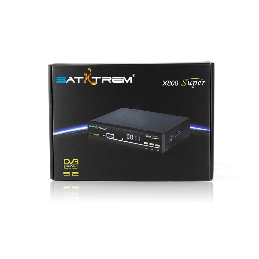 Спутниковый ресивер X800 супер DVB-S2 1080P USB Wifi антенна для 1 года Европа Cam сервер Испания Италия польский ТВ