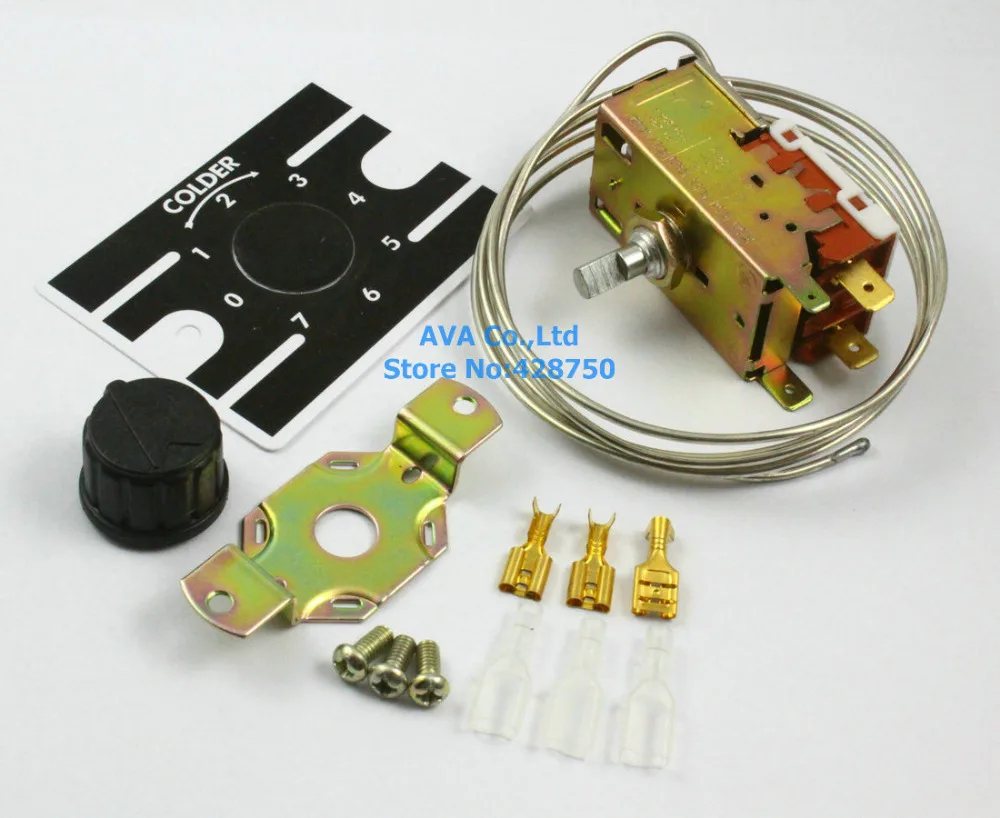 Термостат для холодильника 250 в перем. Тока с функцией термостата охлаждения