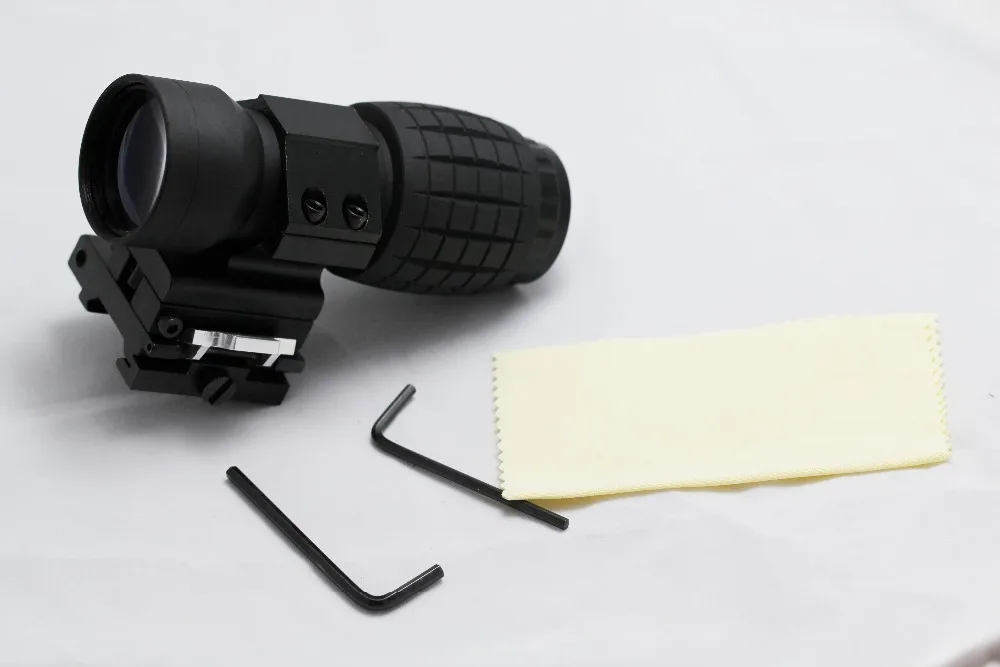 Новый 3x лупа FTS флип в сторону подходит для Eotech Aimpoint и схожих прицелов |