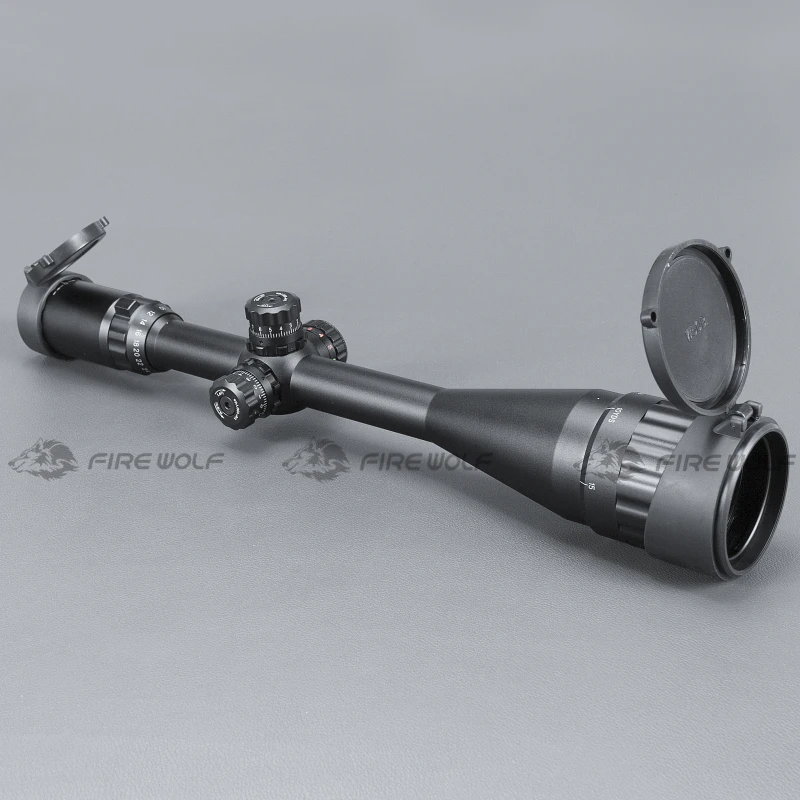 LEAPERS 6-24X50 Riflescope тактический оптический прицел красный зеленый охота точка зрения с подсветкой Retical Sight для охоты Ak 47