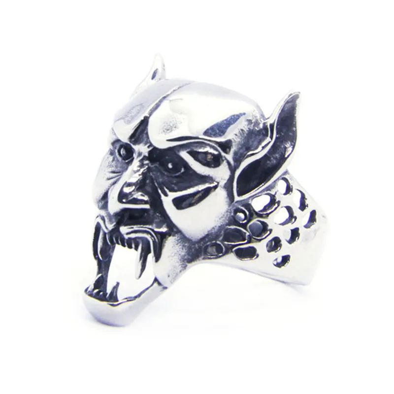 Rany&ampRoy Newest Hollow Out Skull Ring 316L Stainless Steel Jewelry Fashion Punk Style Ghost | Украшения и аксессуары