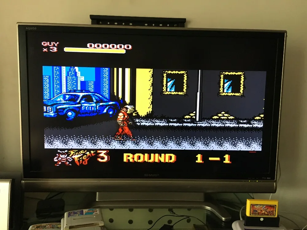 8bit карточная игра: Final Fight 3(японская версия! Только картридж