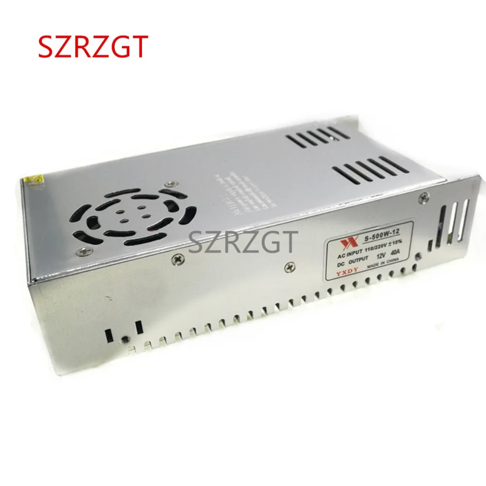 12V 40A 480W Драйвер импульсного источника питания для Светодиодный светильник