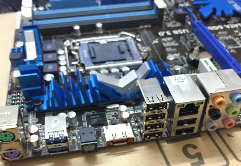 Оригинальная материнская плата ASUS P7P55D E LX LGA1156 DDR3 P55 настольная плата|desktop