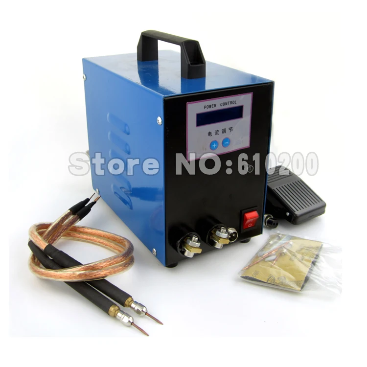 Аппарат точечной сварки с ЖК дисплеем и аккумулятором 18650 ручной аппарат