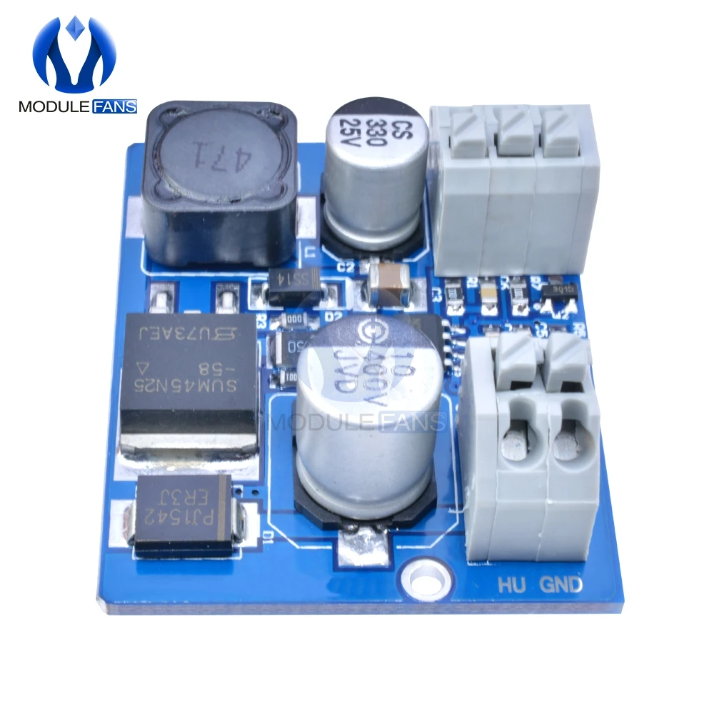 DC 12В 24В NCH6100HV высоковольтный источник питания постоянного тока для Nixie Tube Magic Eye Diy