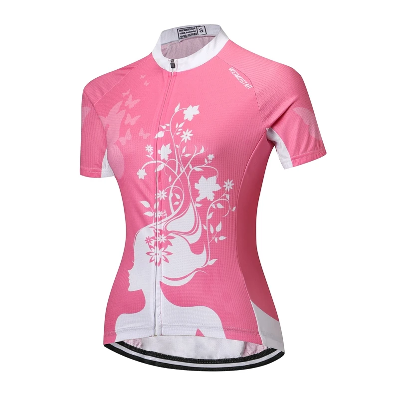 WEIMOSTAR Team Women Cycling Jersey Summer Maillot Ciclismo Breathable MTB Bicycle Shirts Youth Bike Jerseys Clothing | Спорт и