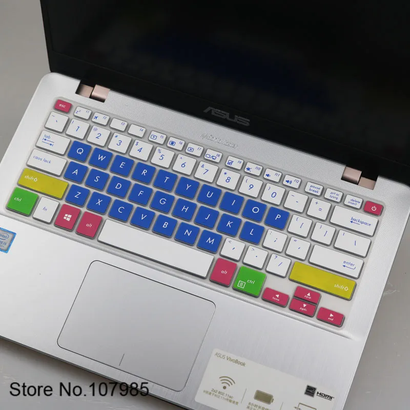 14 дюймовая Защитная крышка для клавиатуры ноутбука Asus Vivobook S14 S410 S410UN S410ua S410uq