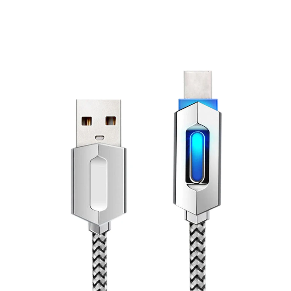 1 шт. м 2А нейлоновый зарядный кабель для синхронизации данных usb быстрой зарядки