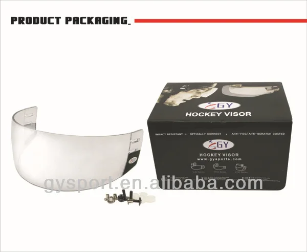 2018 GYSPORTS хоккейный козырек шлем очки для плеера обмен Классический прямой стиль |