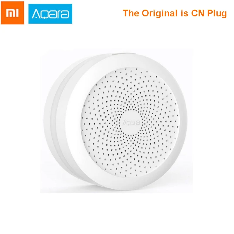 CN PLUG AQara ZHWG11LM Zigbee беспроводные WiFi умные шлюзы для домашней автоматизации все умные управления - Цвет: CN PLUG