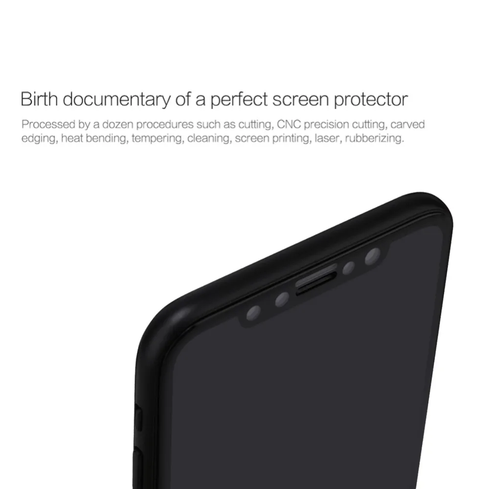 Для iphone X стекло NILLKIN Amazing 3D CP+ MAX нанометр Анти-взрыв 9 H Закаленное стекло протектор экрана для iphone 10 крышка