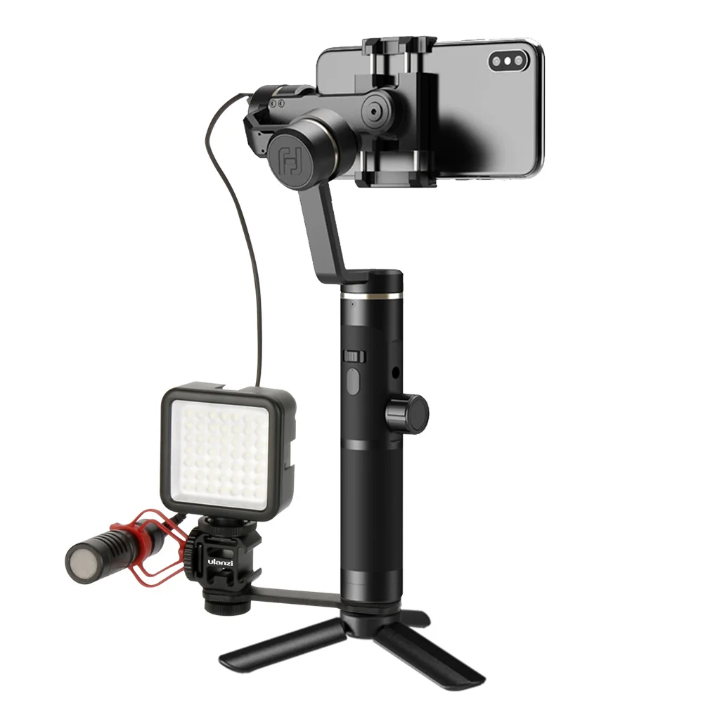 Feiyu SPG 2 3-осевой ручной шарнирный стабилизатор для камеры для телефона iphone 7 X gopro hero 7 3/4/5 Pk Zhiyun Smooth Q 4 DJI Osmo mobile 2