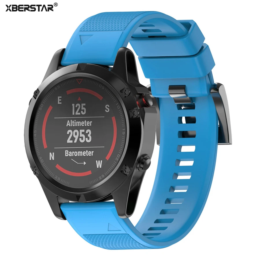 Сменный силиконовый ремешок для часов Garmin Fenix 5 Fenix5 Forerunner 935 GPS часы быстросъемный