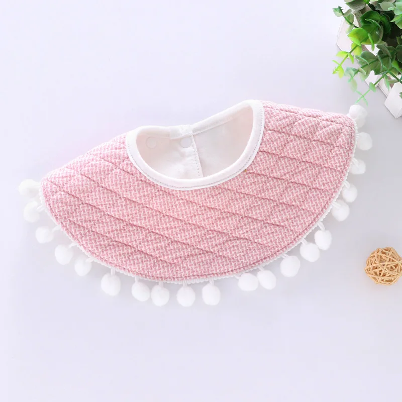 Хлопковые непромокаемые детские нагрудники круглый вырез 360 градусов детский