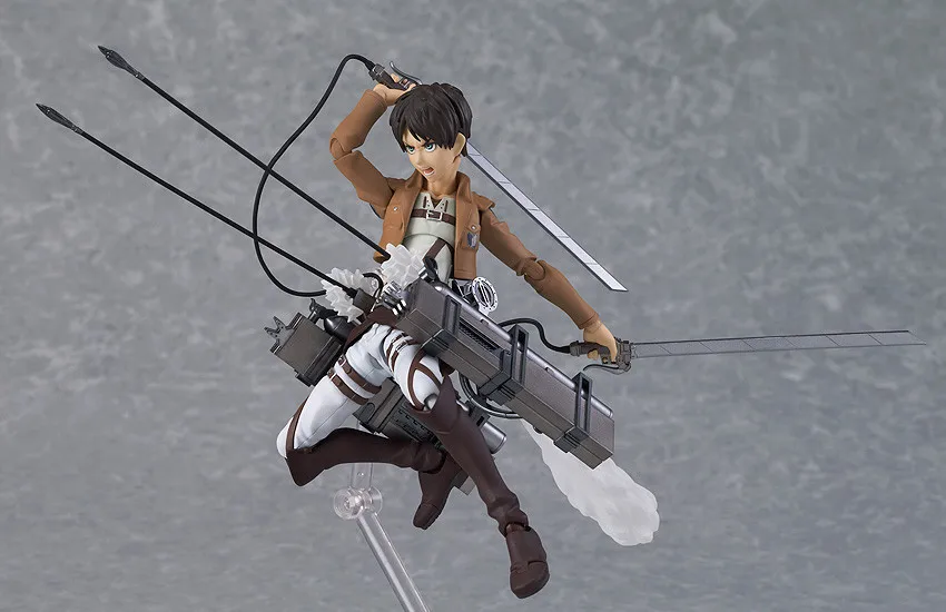 Attacco su титано eren jaeger Эллен Леви rivaille rival Акерман mikasa 15 см ПВХ фигурку игрушки