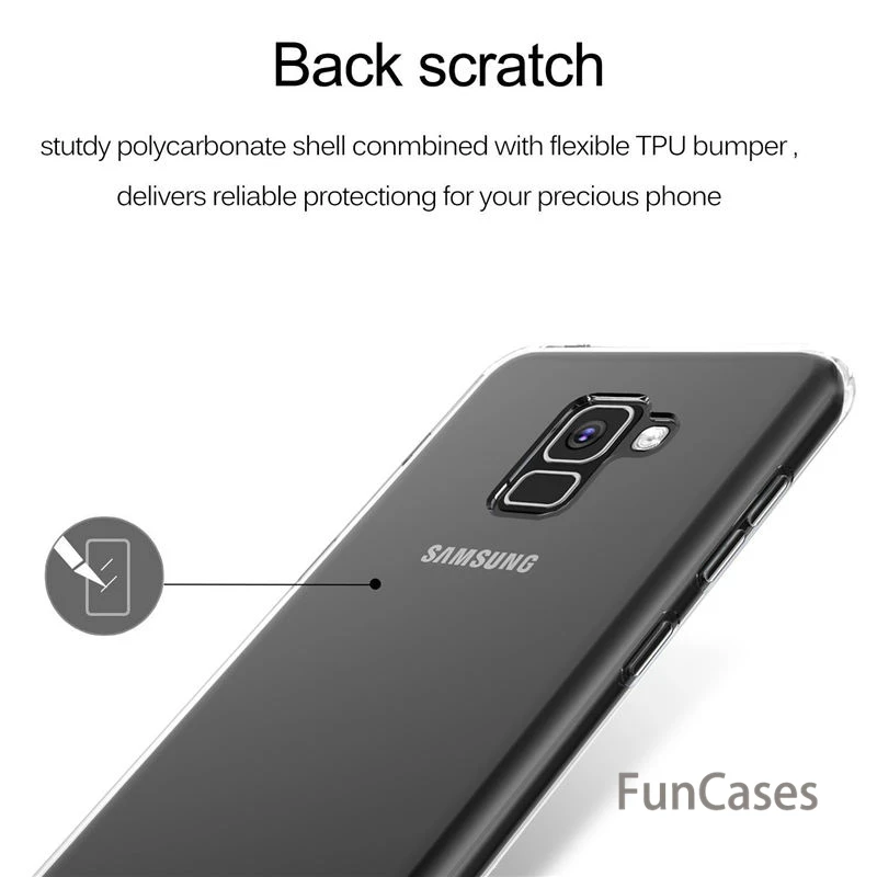 Для samsung Galaxy A6 2018 A6plus + 6 Plus Clear для S10 Lite A8S A6S J6 J8 A9 звезда A8 J3 A750 J4 Core J7 DUO | Мобильные