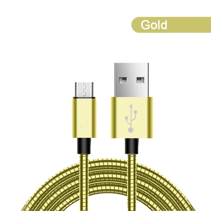 EVLARUBY V8 металлический USB кабель для быстрой зарядки и передачи данных samsung huawei Xiaomi