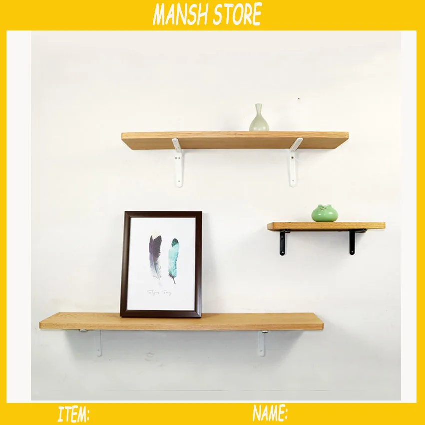 2 шт./лот алюминиевый настенный кронштейн металлическая полка аксессуар для