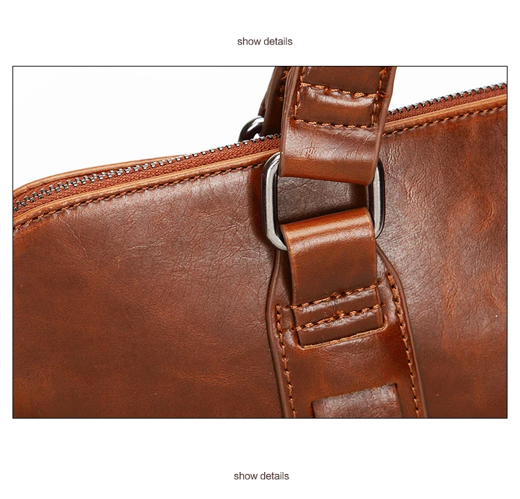 Бренд Crazy horse искусственная кожа мужчины сумки vintage деловые кожаные Портфели Мужская Портфели мужские дорожные сумки сумка для ноутбука человек мешок