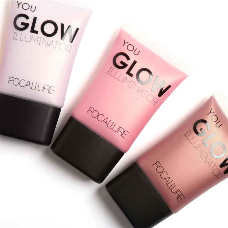 

Focallure Long Lasting Oil Control Bright Liquid Foundation Colors Highlighter Concealer Cream Waterpoof Makeup