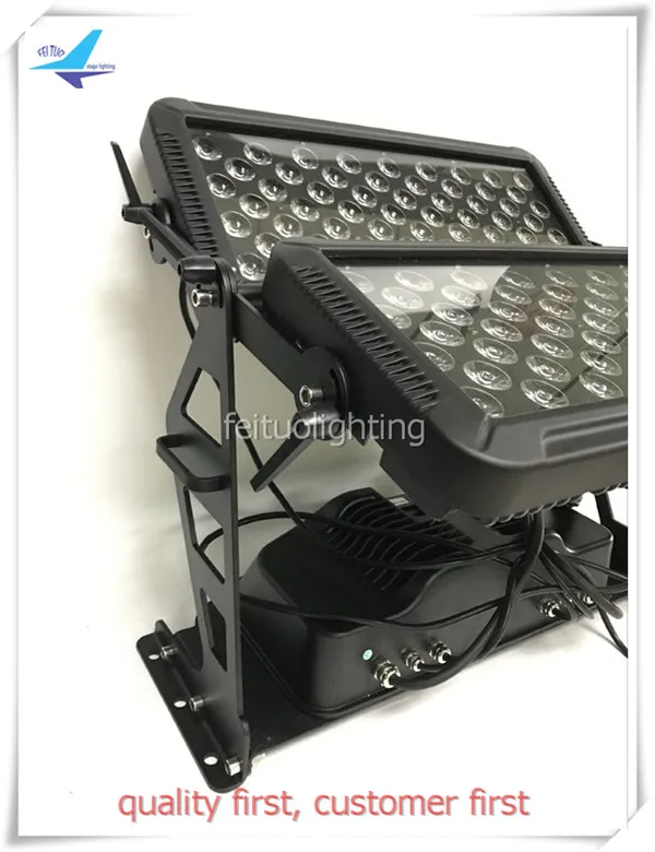 1 шт. + Flycase супер яркость Led City Color 120x18 Вт Rgbwa Uv 6in1 Dmx настенная шайба наружное Ip65
