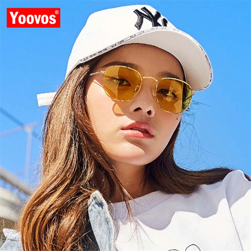 Yoovos 2021 градиентные солнцезащитные очки для женщин/мужчин брендовые дизайнерские