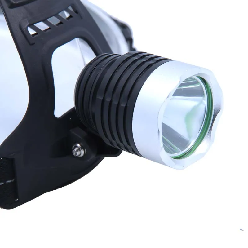 3800 люмен Cree XM-L T6 светодиодный головной светильник + 2x18650 Перезаряжаемые батарея AC