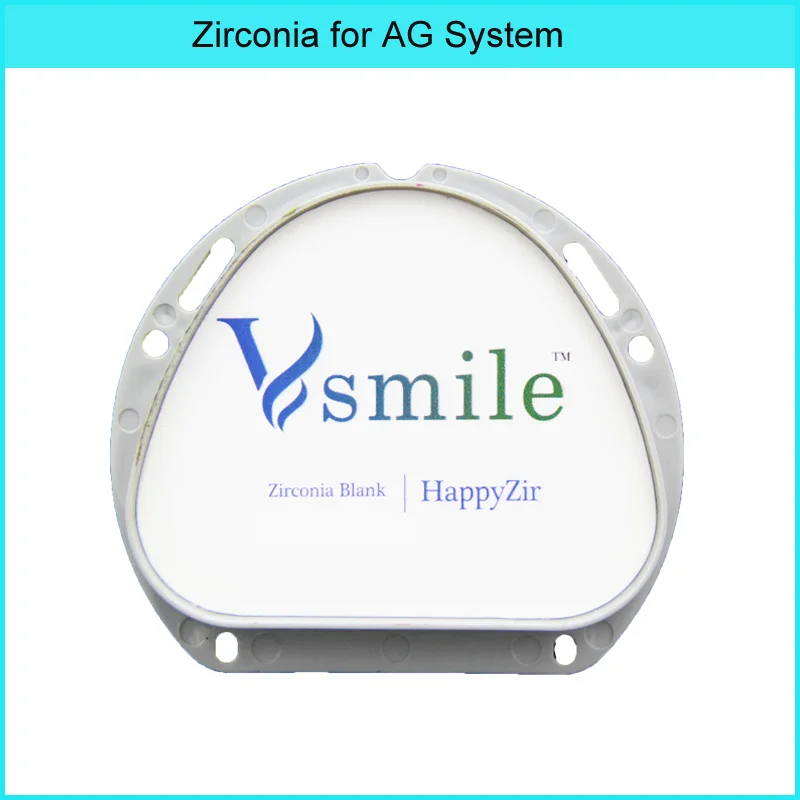 Vsmile D форма UT цветные стоматологические блоки из циркония предварительно