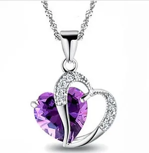 Женское ожерелье из серебра 925 пробы с цирконом|jewelry display for bracelets|necklace jewelry displaynecklace