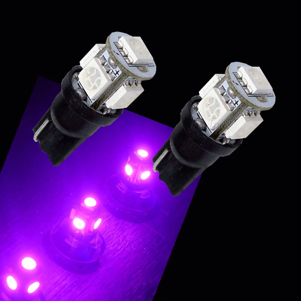 PA LED 6 шт. x T10 194 5SMD 5050 для авто автомобиля Sidelight задний фонарь лампы фиолетовый 12В|12v