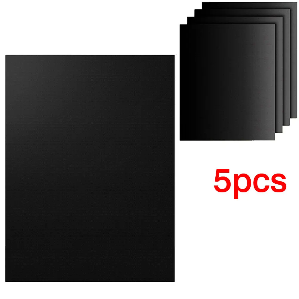 5 шт. легко многоразовый антипригарный термостойкие для барбекью коврик гриля