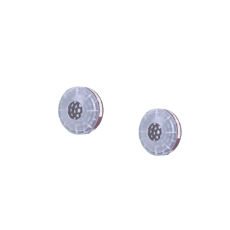 1pair cartridage Полулицевая противогаз с защитными очками N95 химический Пылезащитный фильтр дыхательные респираторы для Аэрограф сварки - Цвет: 1pair cartridage
