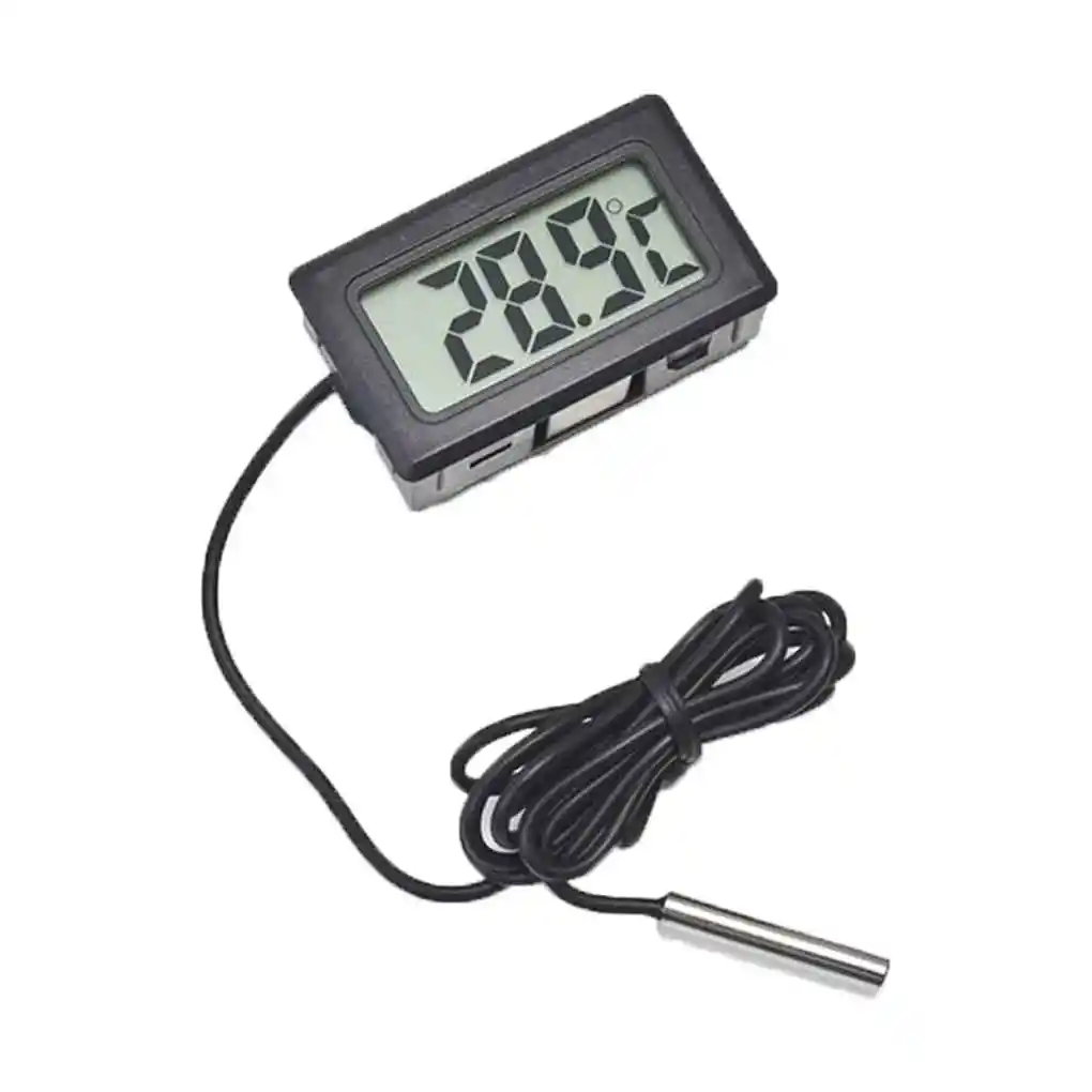 

LCD Digital Thermometer for Freezer Temperature -50~110 degree Sensor Humidity Meter Thermometer Hygrometer Gauge Tester