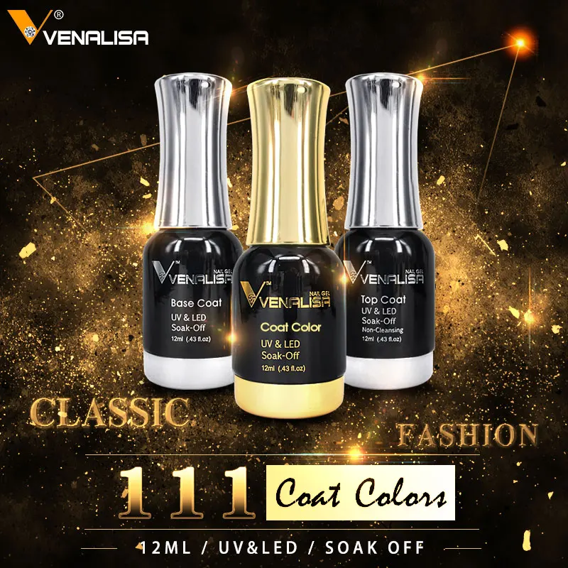 #60751 Venalisa 2020 новый модный неоновый Гель лак для ногтей впитывающий УФ 120 Цветной