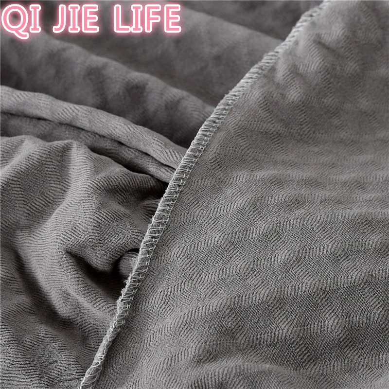 Thick Knitting Sofa Covers Elastic Cover for Living Room Non-slip All-inclusive Stretch Couch funda sofa | Дом и сад
