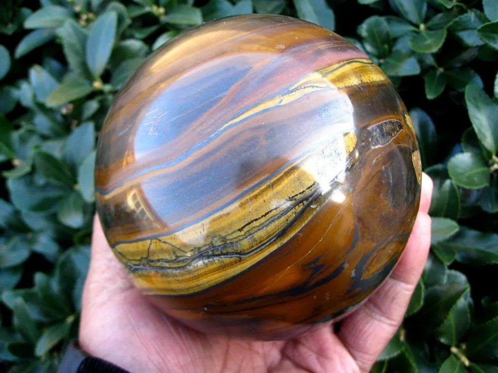 size 80mm NATURAL tigereye sphere ball healing |