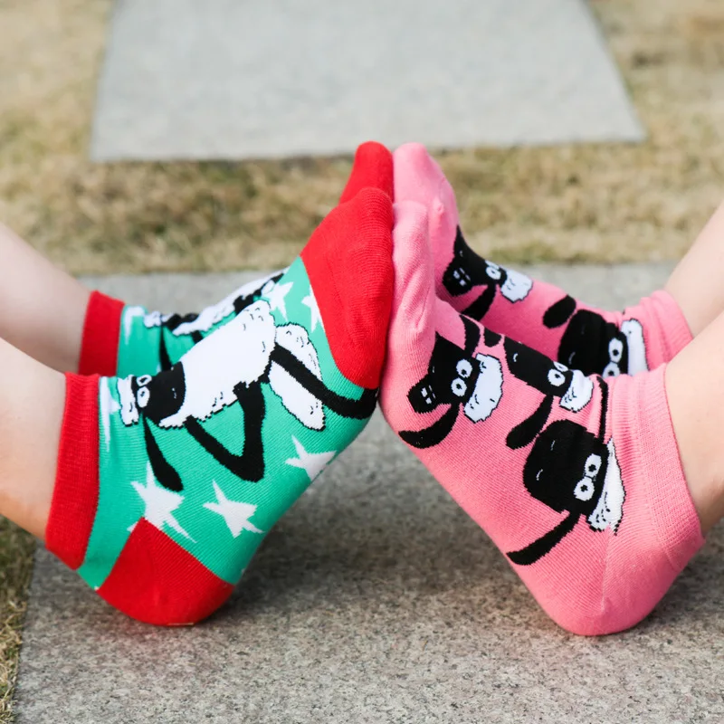 Летние женские милые носки с героями мультфильмов Kawaii хлопковые забавные для