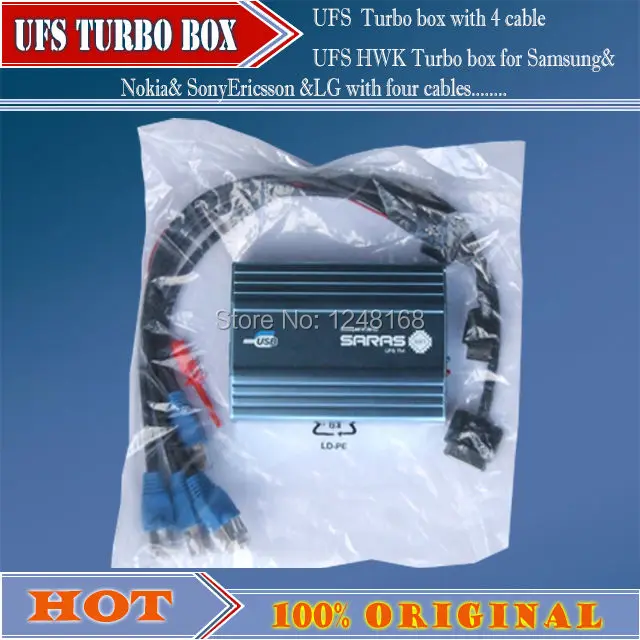 Gsmjustoncct Turbo UFS HWK для Sam NK SonyEricsson коробка UFST • Упаковка: 4 Кабели | Мобильные телефоны