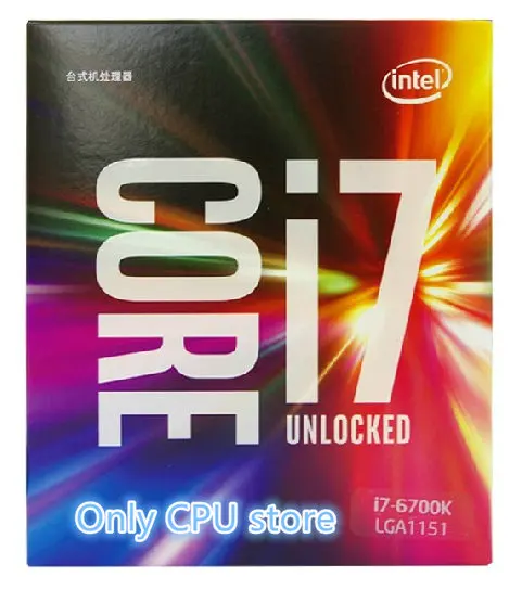 Процессор Intel новый процессор Core i7 6700K шестое поколение LGA1151 в штучной упаковке